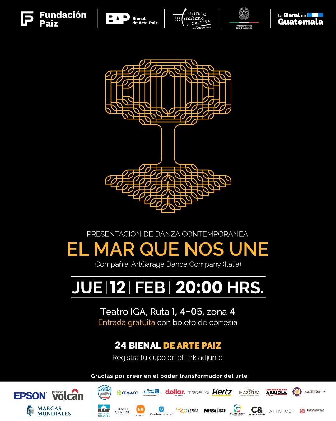 EL MAR QUE NOS UNE 12 FEB