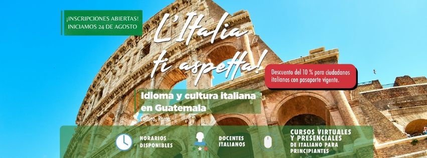 NUOVI CORSI D'ITALIANO - ISCRIZIONI APERTE!