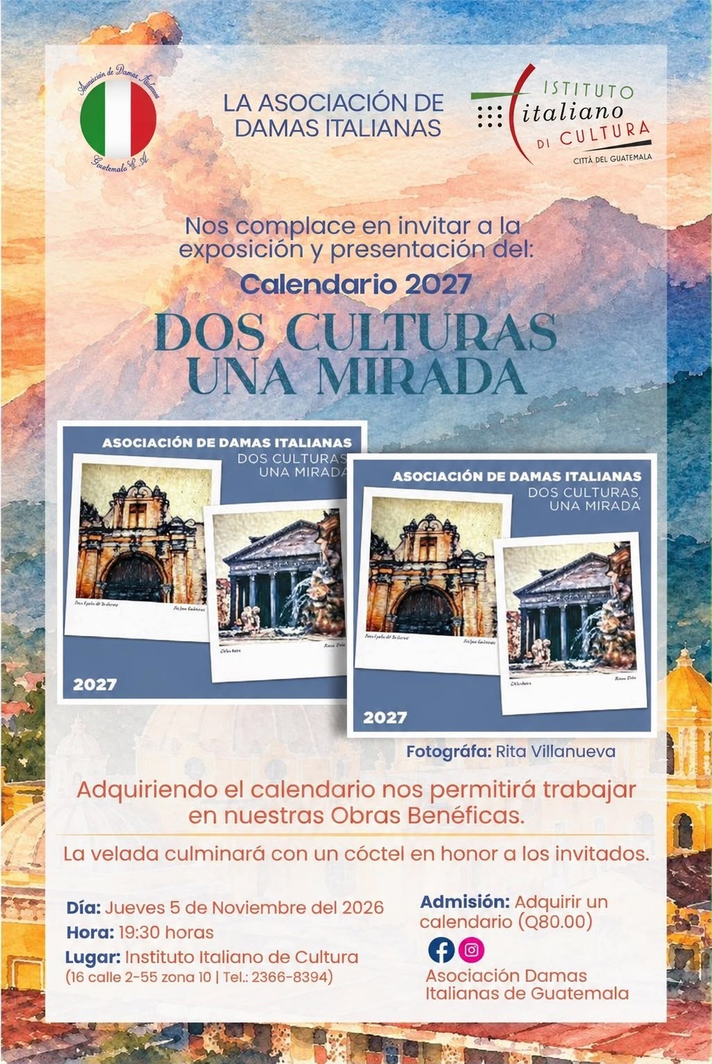 Presentación Calendario Damas 2027