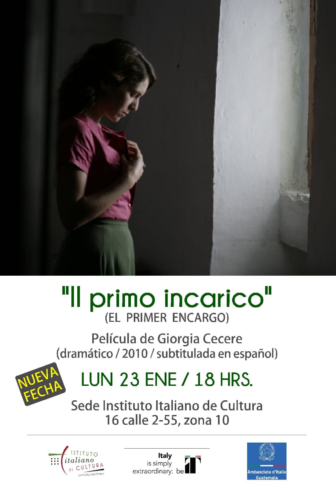il primo incarico