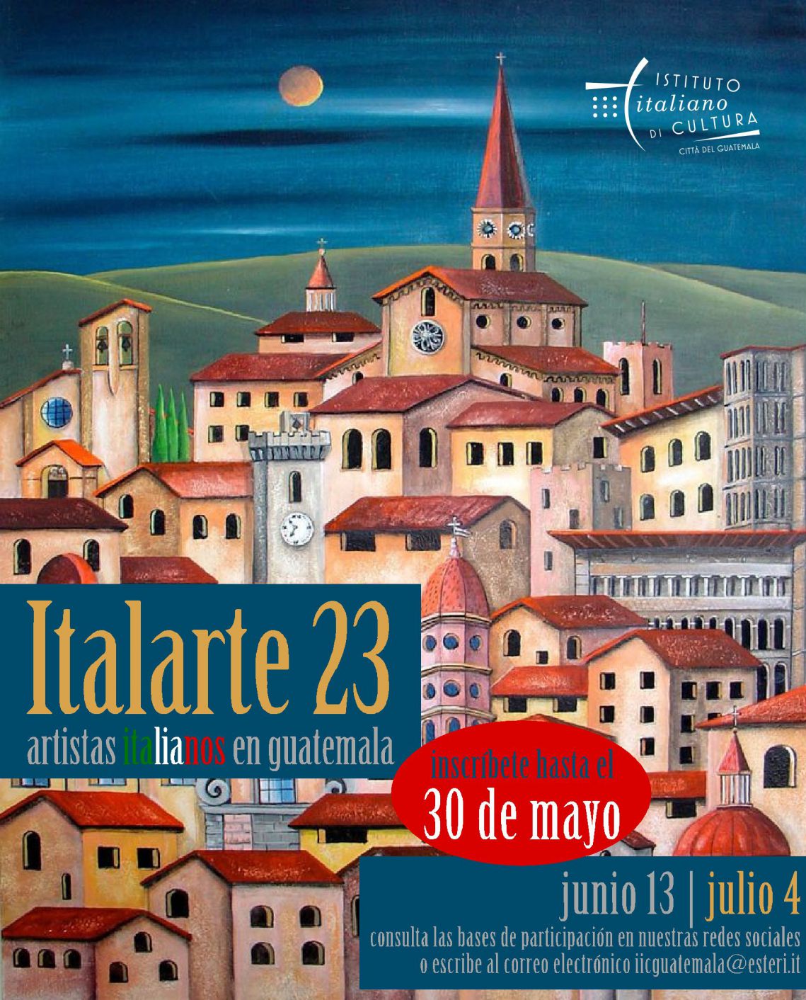 italarte 23 fecha limite